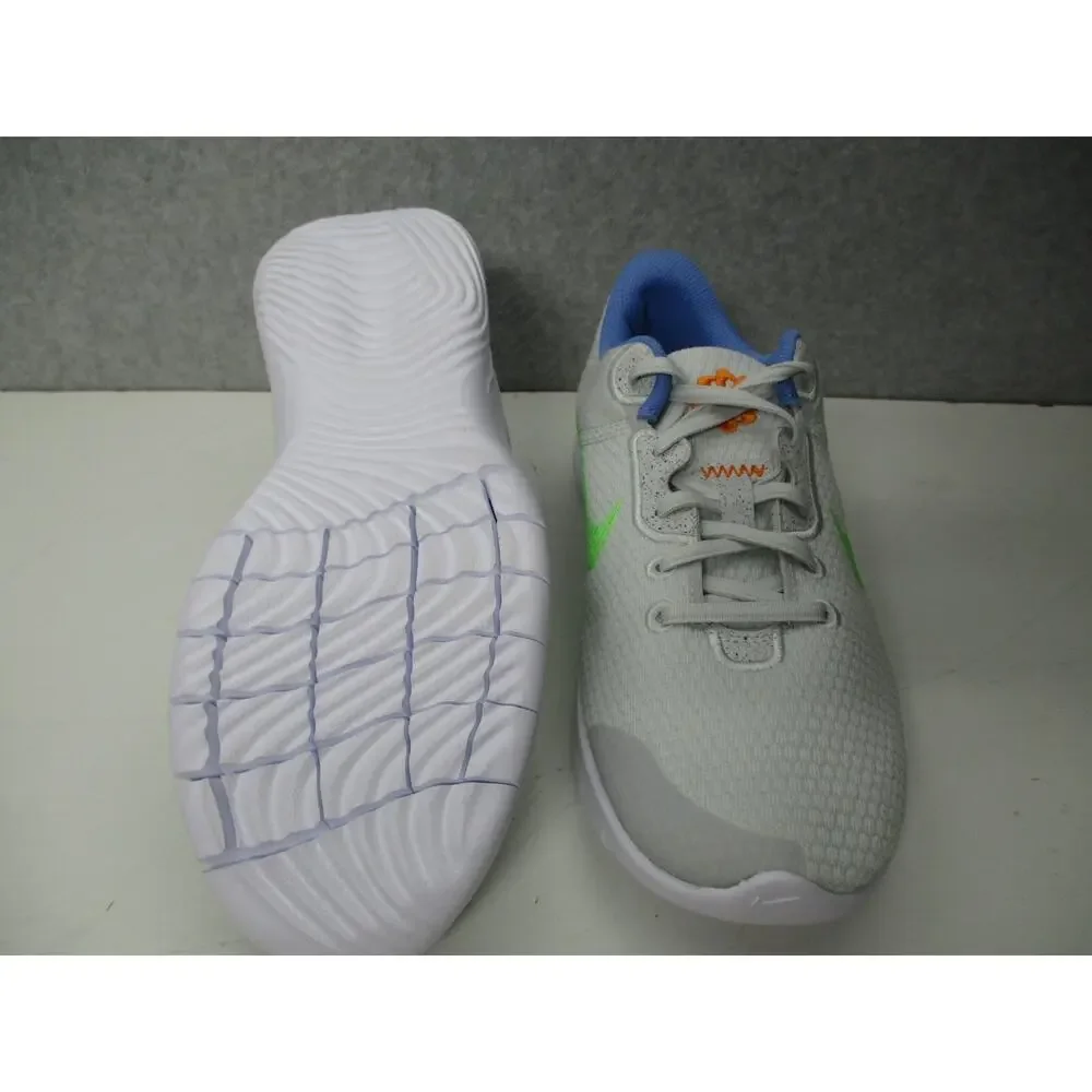 Nike Experience Run 11 NN Road Shoes 'White Gray Neon Green' Womens Sz 9